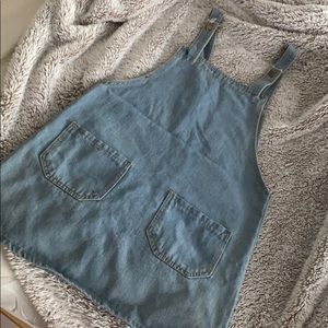 Denim Overall Dress